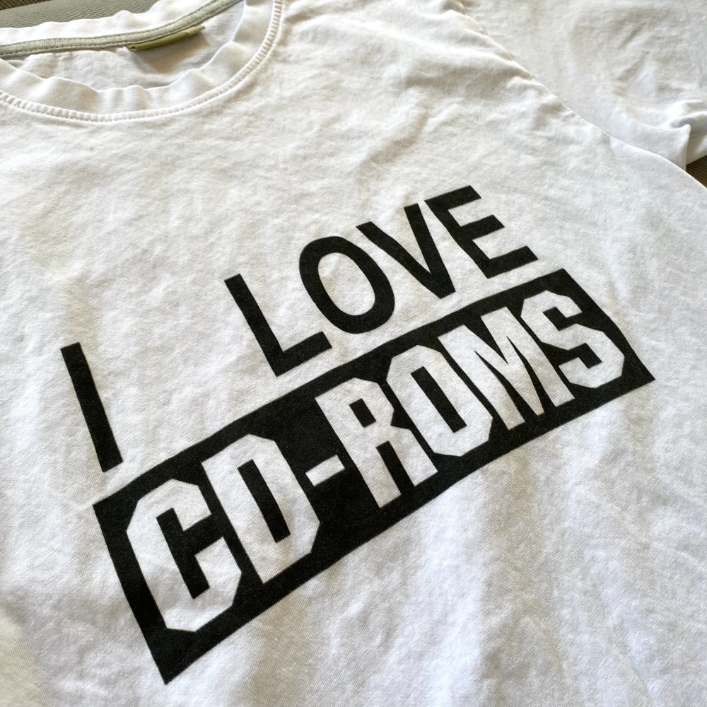 cd roms tee