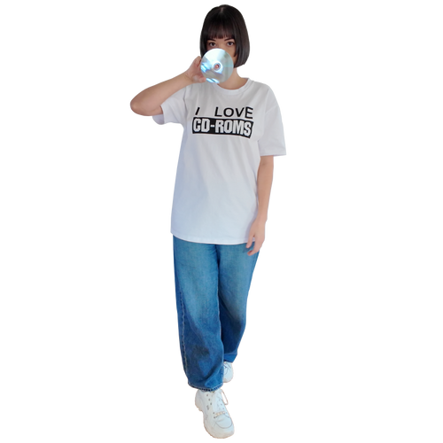 cd-roms tee (v2)